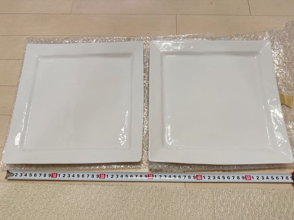 ピリヴィッツ カルテット スクエアプレート Pillivuyt. 創業200年 29cm 