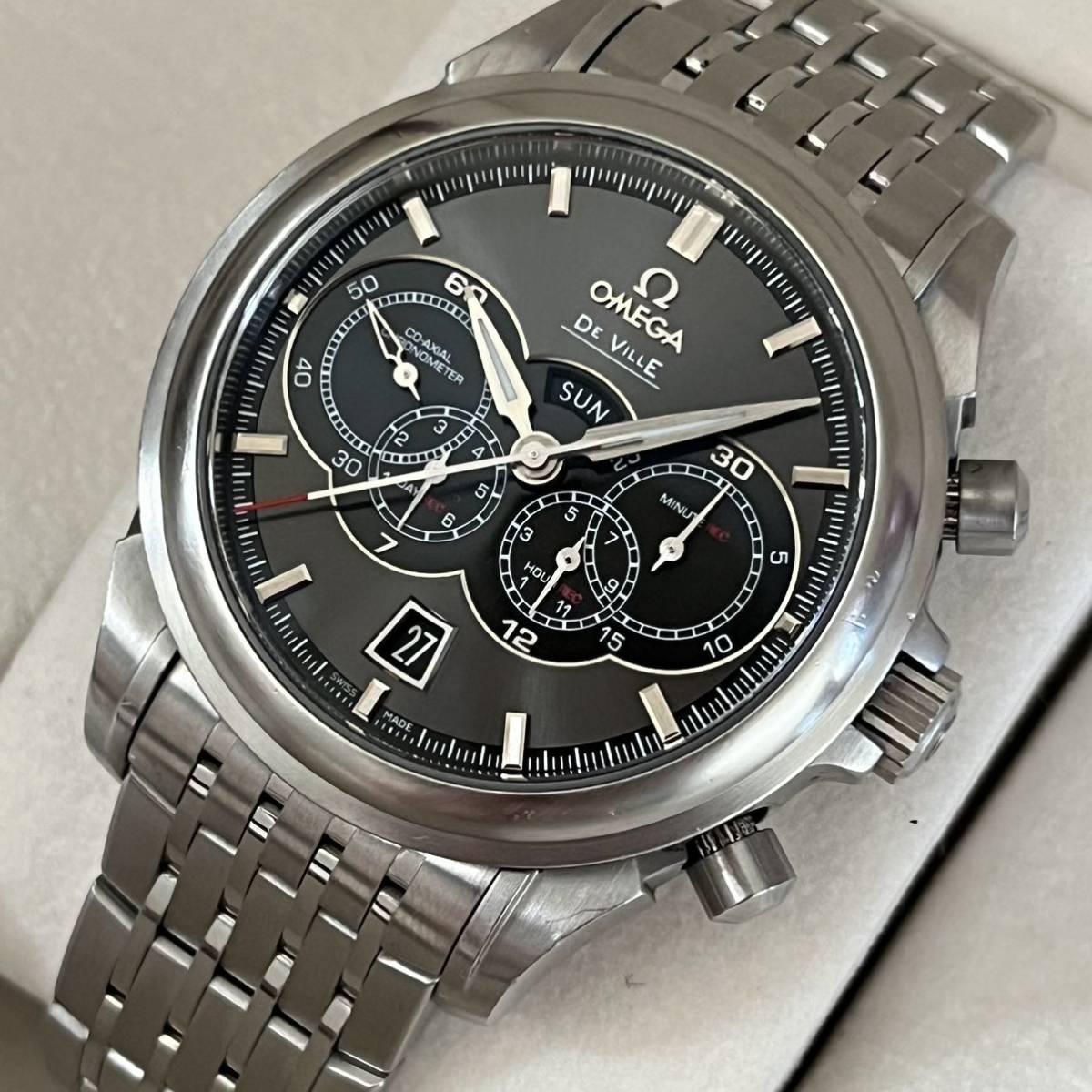 オメガ□デビル 4カウンタークロノグラフ コーアクシャル 422.10.41.52  