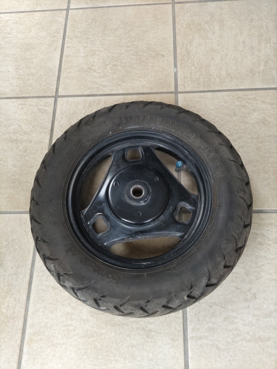 アドレス125G CF46A 純正 リアホイール 10×2.15 実動車外し 検