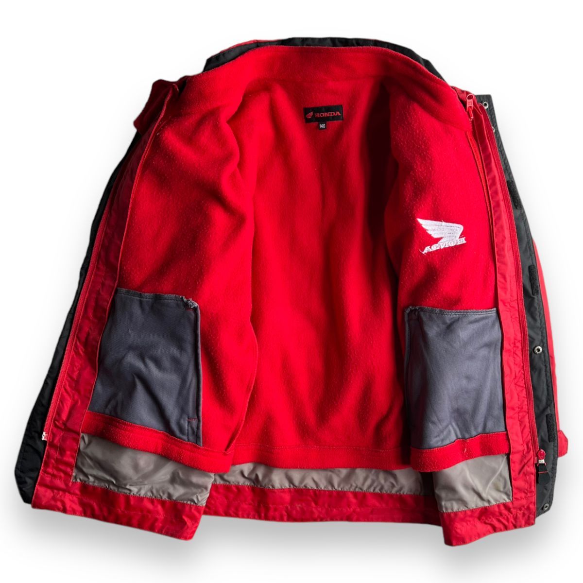 希少 HONDA ホンダ RACING レーシング ライディング ナイロン  