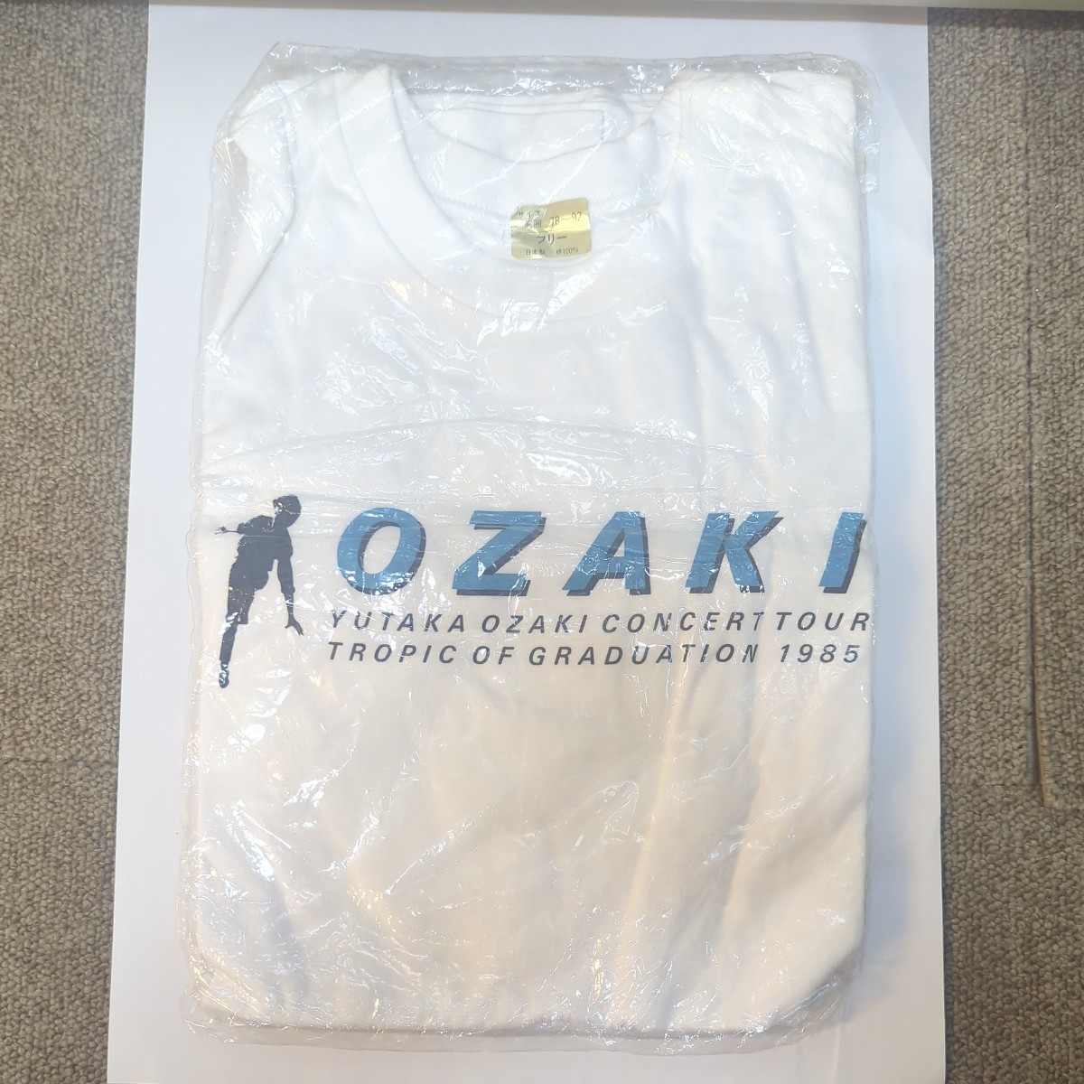 未開封品】Tシャツ 尾崎豊 ツアーグッズ 回帰線 1985年 TROPIC OF 