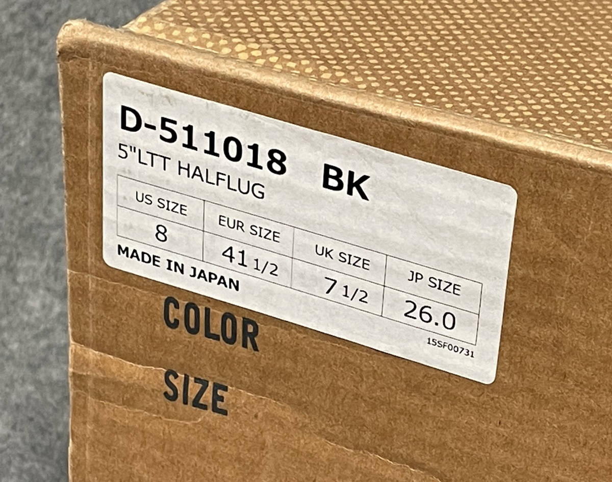 数量限定 新品 Danner ダナー D511018 5”LTT HALFLUG ハーフラグ