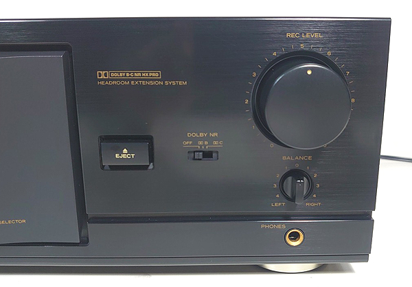 メンテナンス品】オートリバース カセットデッキ TEAC「R-550」動作OK