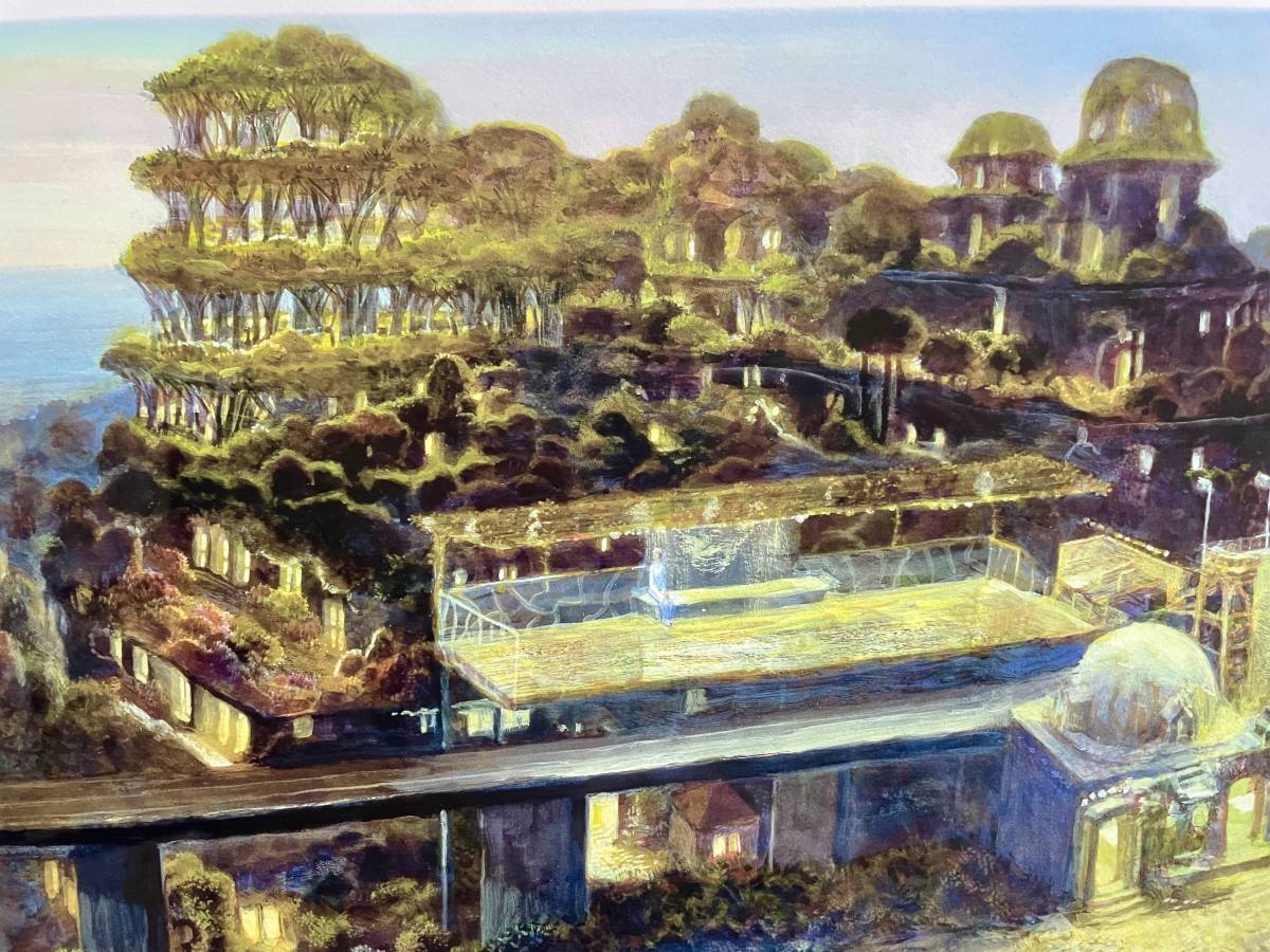 ☆ 絵画 井上直久 【ウチナダⅡ】 ジブリ耳をすませば めげゾウ 