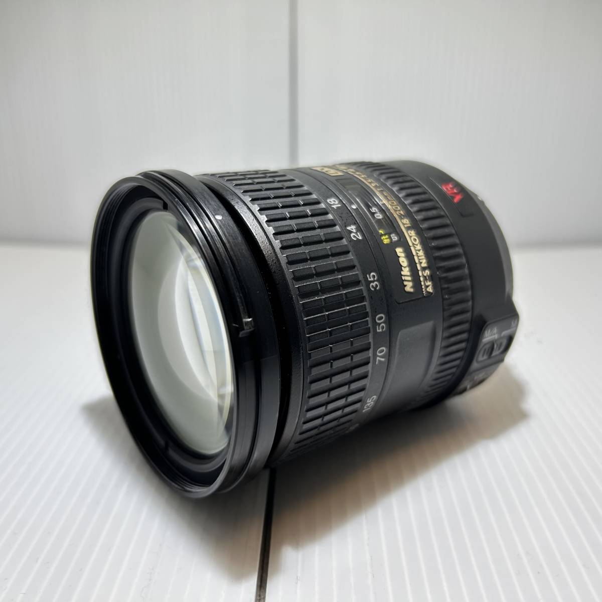 ★実用品★ NIKON ニコン AF-S DX NIKKOR 18-200mm F3.5-5.6 G ED VR #0401 AF-S DX NIKKOR ★前枠割れています&frasl; F3.5-5.6 IF-ED