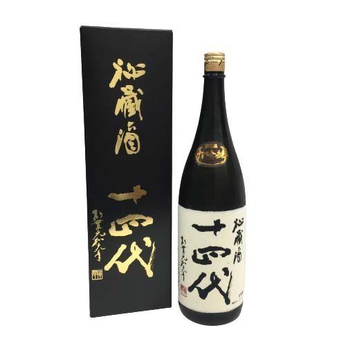 23-2092【未開栓/箱付】十四代 秘蔵酒 1800ml 製造:2023.3 一升瓶 1.8