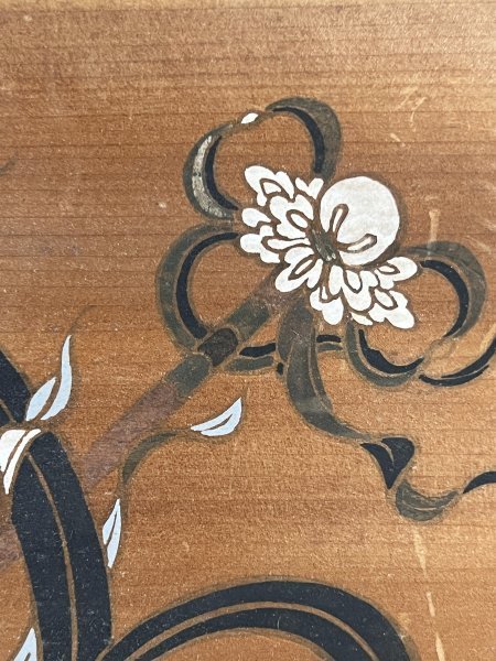 無銘無落款 作者不明「稚児毘沙門天」木 板額 肉筆 日本画 仏画仏教