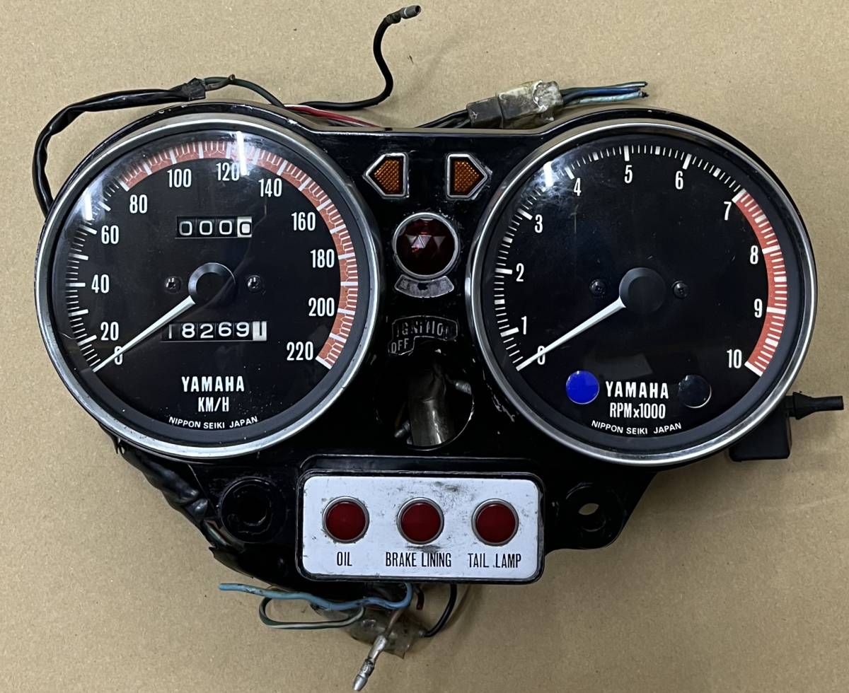メーター針のみ確認済☆特選中古1点限○YAMAHA 純正☆TX750/ノーマル