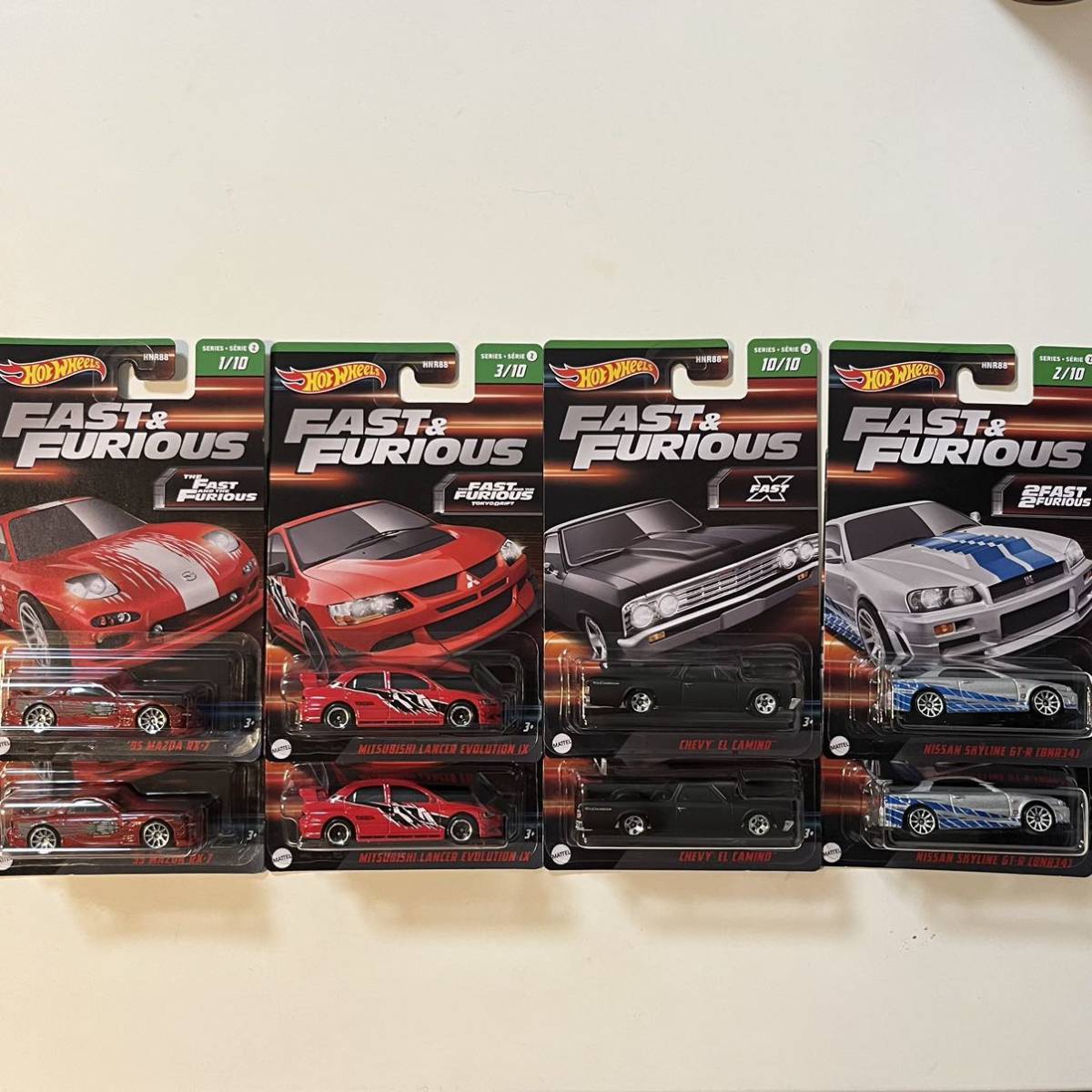 新品ヤマダ電機限定 Hotwheels ホットウィール ワイルドスピード BNR34