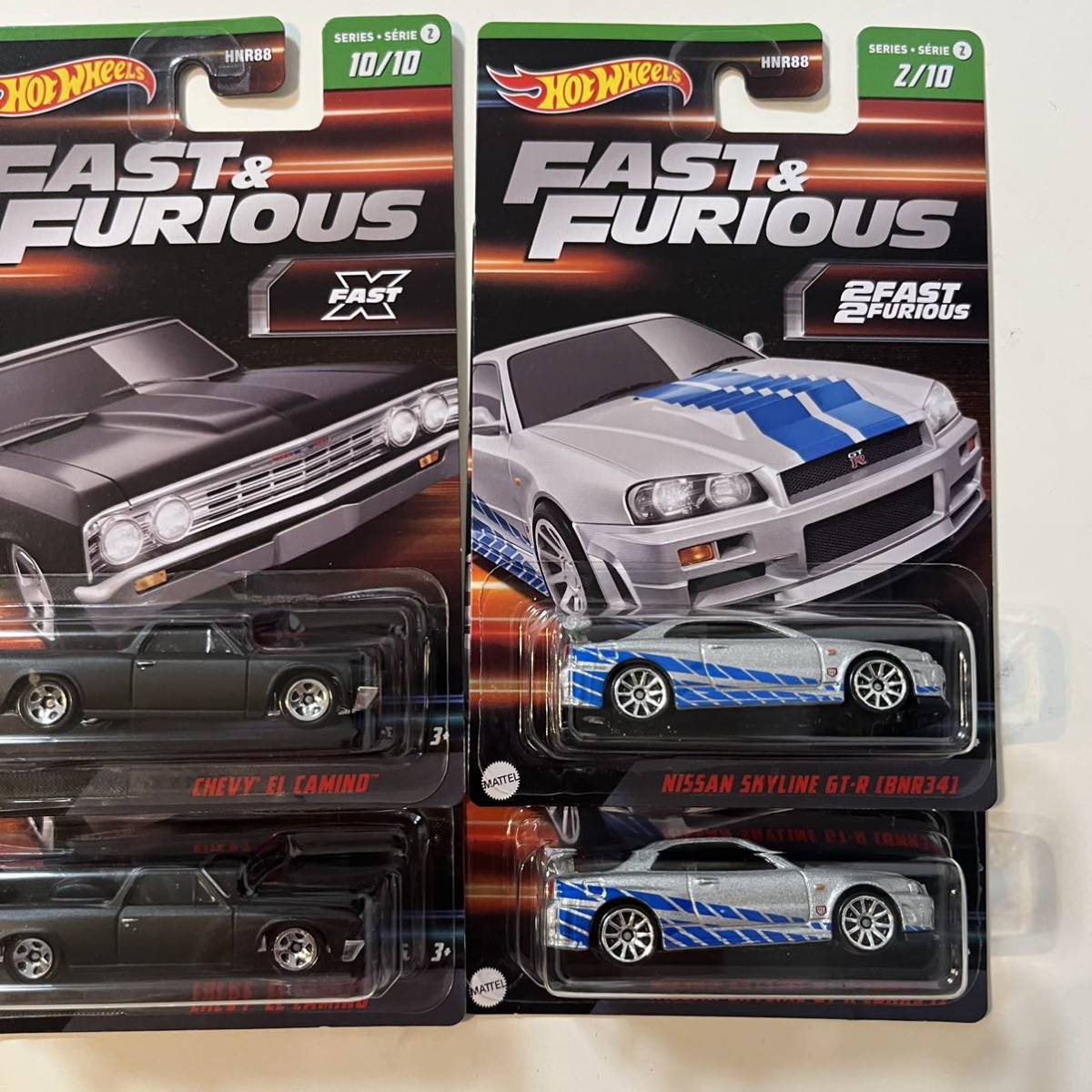 新品ヤマダ電機限定 Hotwheels ホットウィール ワイルドスピード BNR34