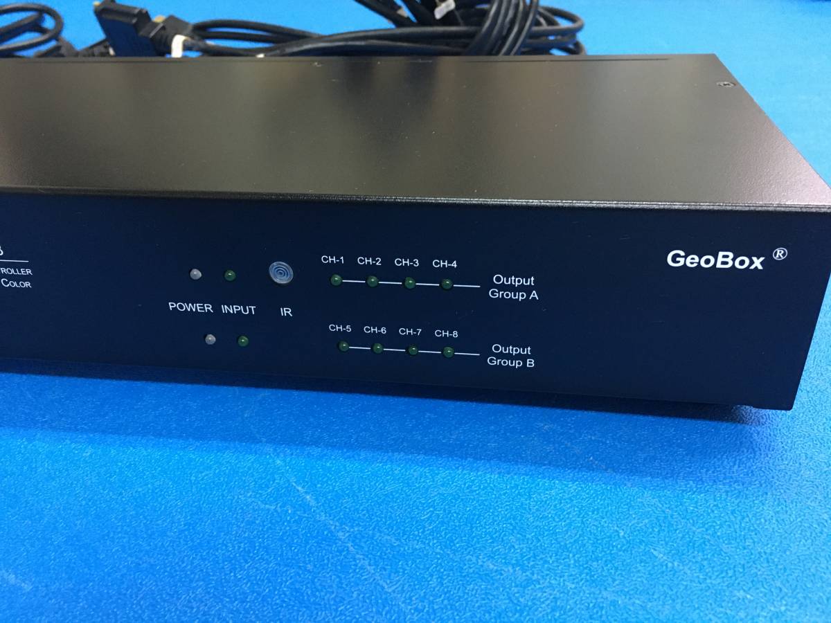 中古 GeoBox UHDWALL G408 4K/60Pマルチディスプレイコントローラー