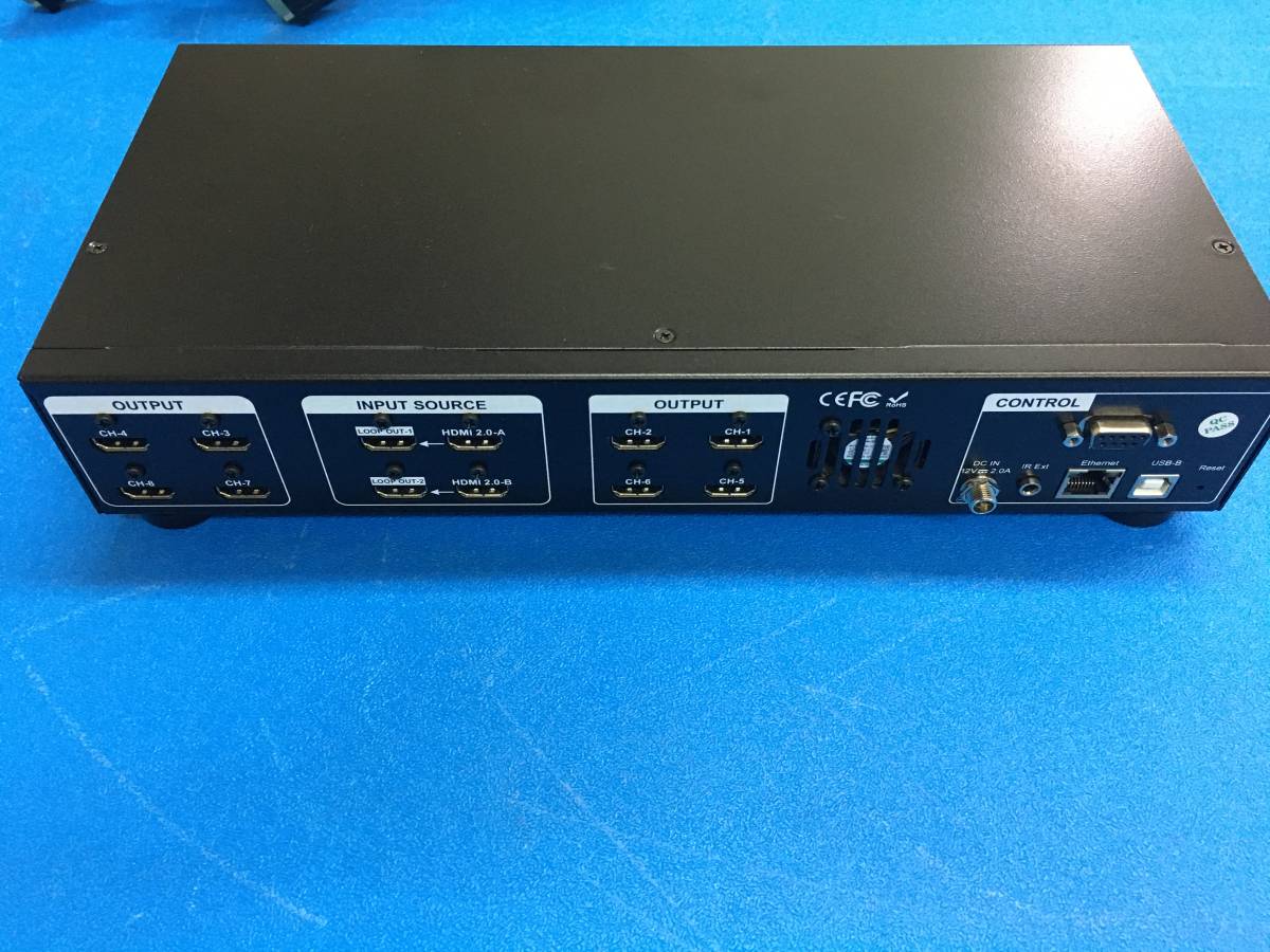 中古 GeoBox UHDWALL G408 4K/60Pマルチディスプレイコントローラー