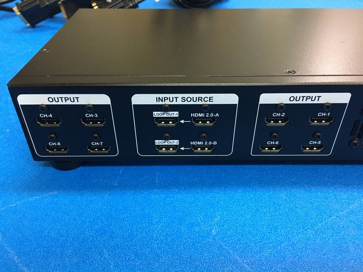 中古 GeoBox UHDWALL G408 4K/60Pマルチディスプレイコントローラー
