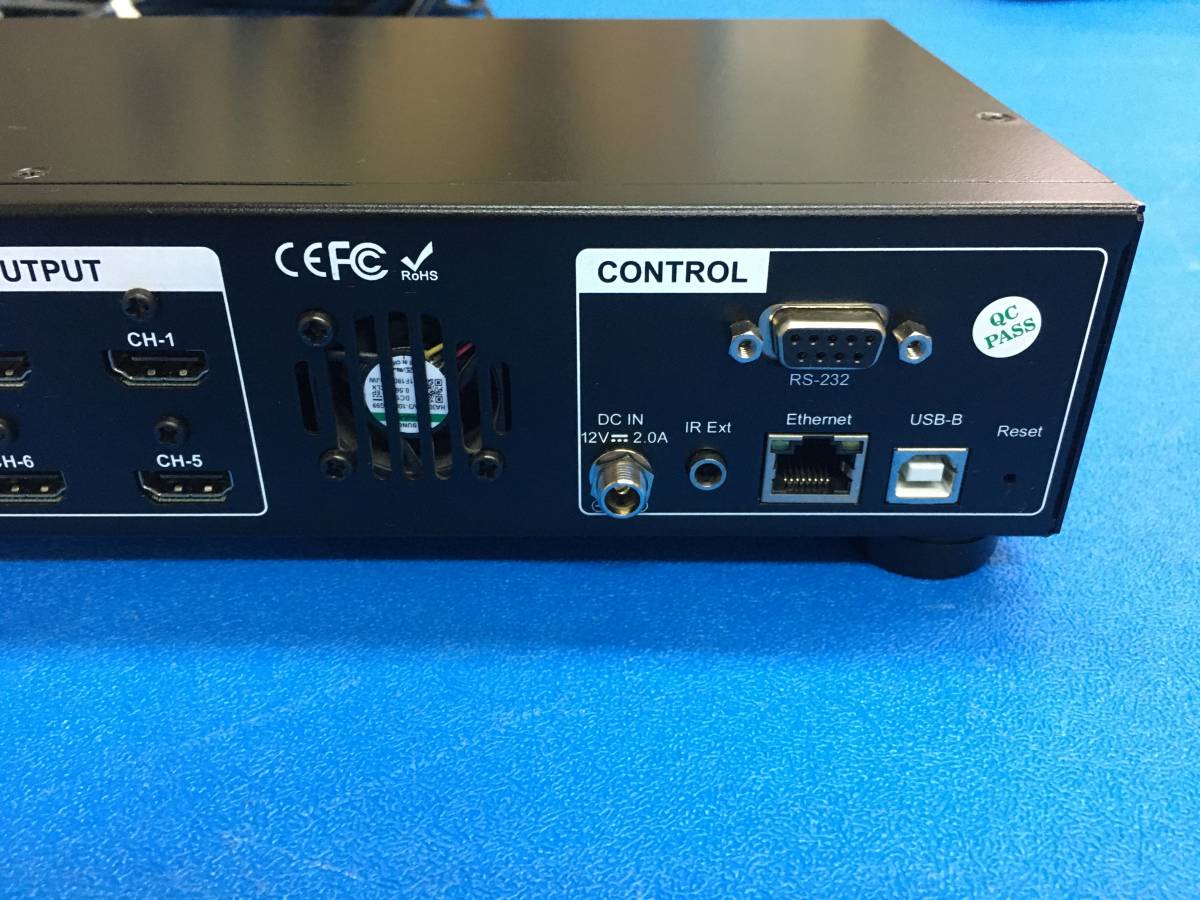 中古 GeoBox UHDWALL G408 4K/60Pマルチディスプレイコントローラー