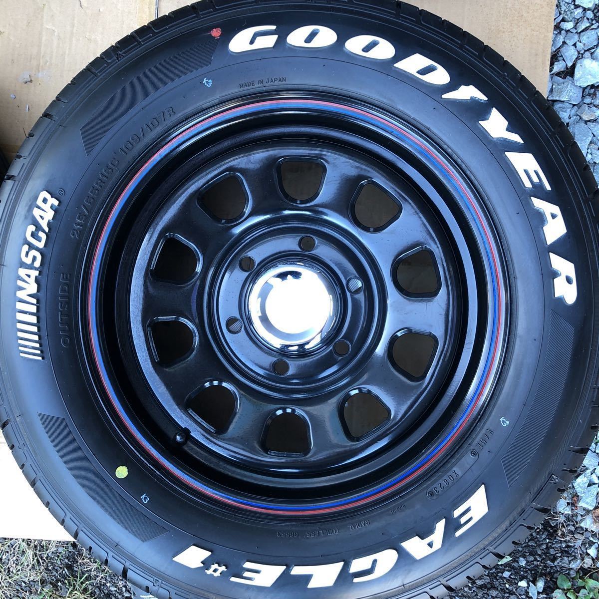 ☆使用期間1ヶ月☆ 美品2023年製GOODYEAR EAGLE #1 NASCAR 215/65/16