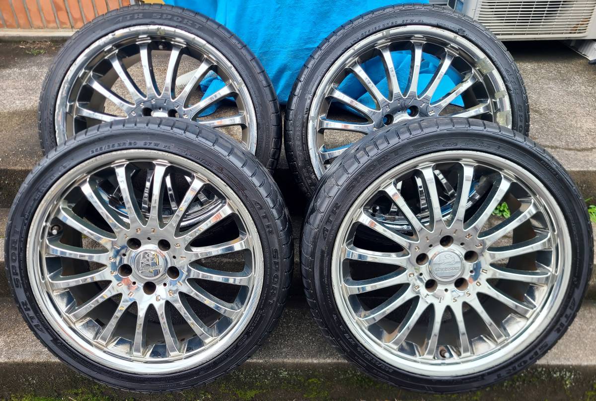 ■3142■ carlson CR1/16 カールソン タイヤ付きホイール 【20×8.5J 255/35ZR20】×2・【20×9.5J 275/30ZR20】×2