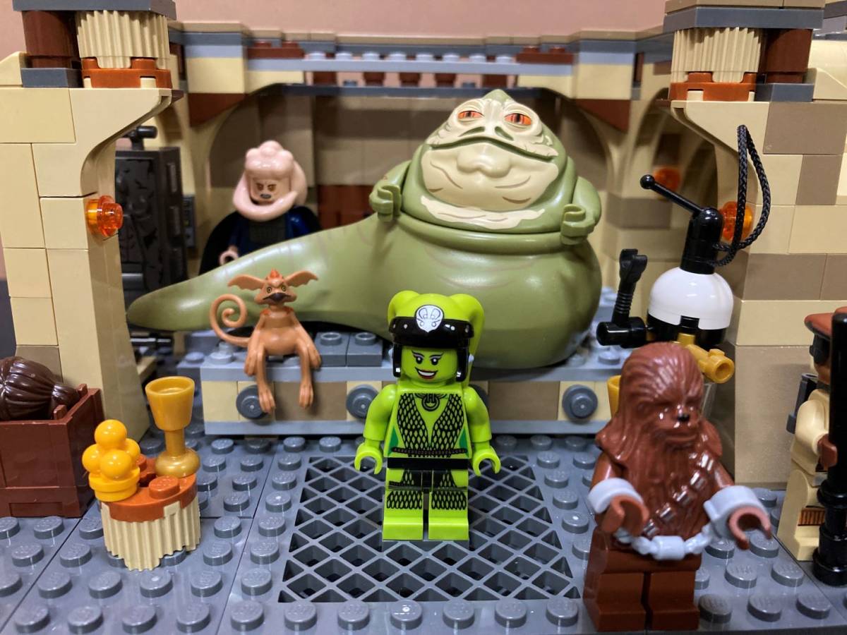 レゴスターウォーズ9516 ジャバの宮殿75005 ランコア