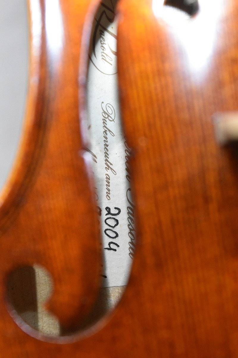 Roderich Paesold/ローデリヒ ペゾルト バイオリン 803HV 4/4 Anno2004 