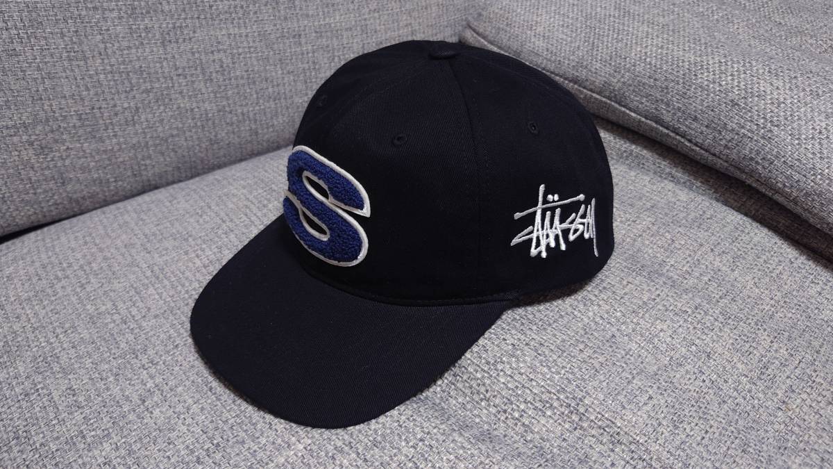 新品 STUSSY キャップ 黒
