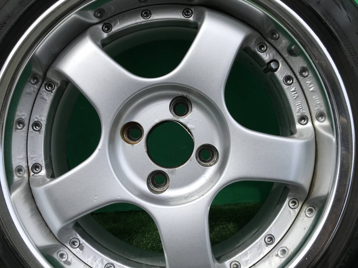 SSR SP1-R 15インチ 185/55R15 15X7.0+21 A 15X7.0+34 PCD100 4穴 2016 