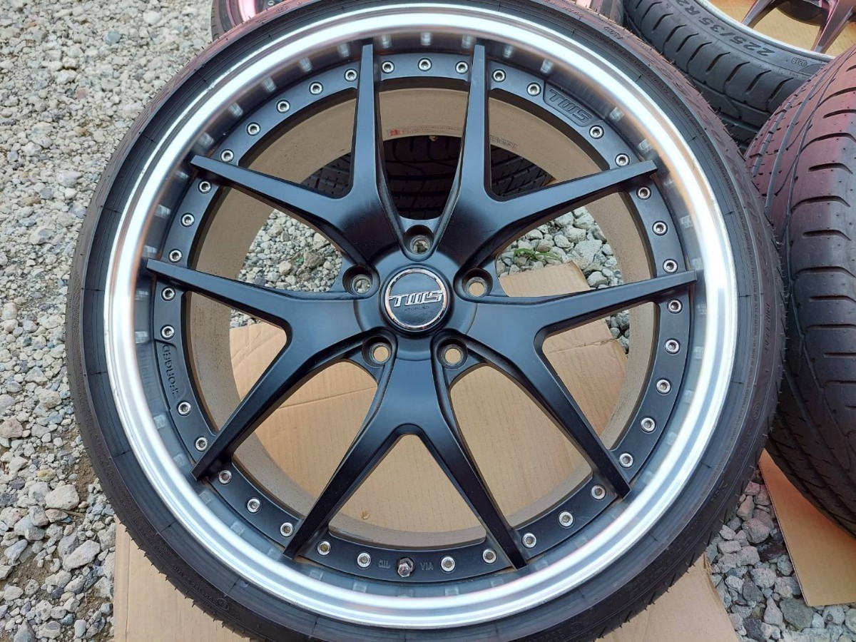 売り切り! TWS エクスリート205S 8J 8.5J 20インチ オフセット34 45 