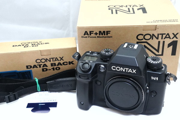 ☆ 【動作品】本格一眼 CONTAX N1 AF一眼レフカメラ データバックD-10