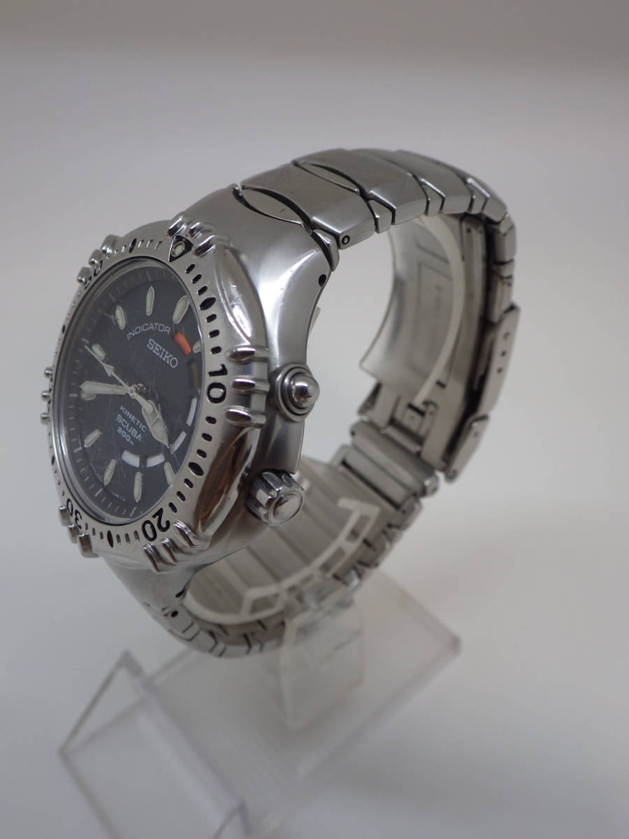セイコー ジウジアーロ スクーバ キネティック 稼働 SEIKO SCUBA