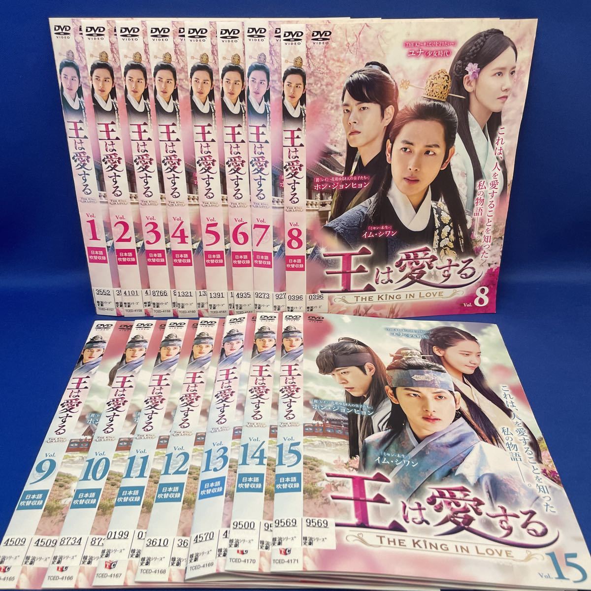 【DVD】王は愛する 1-15巻 全巻セット 韓流 韓国ドラマ レンタル落ち/ イム・シワン/ユナ〈少女時代〉/ホン・ジョンヒョン