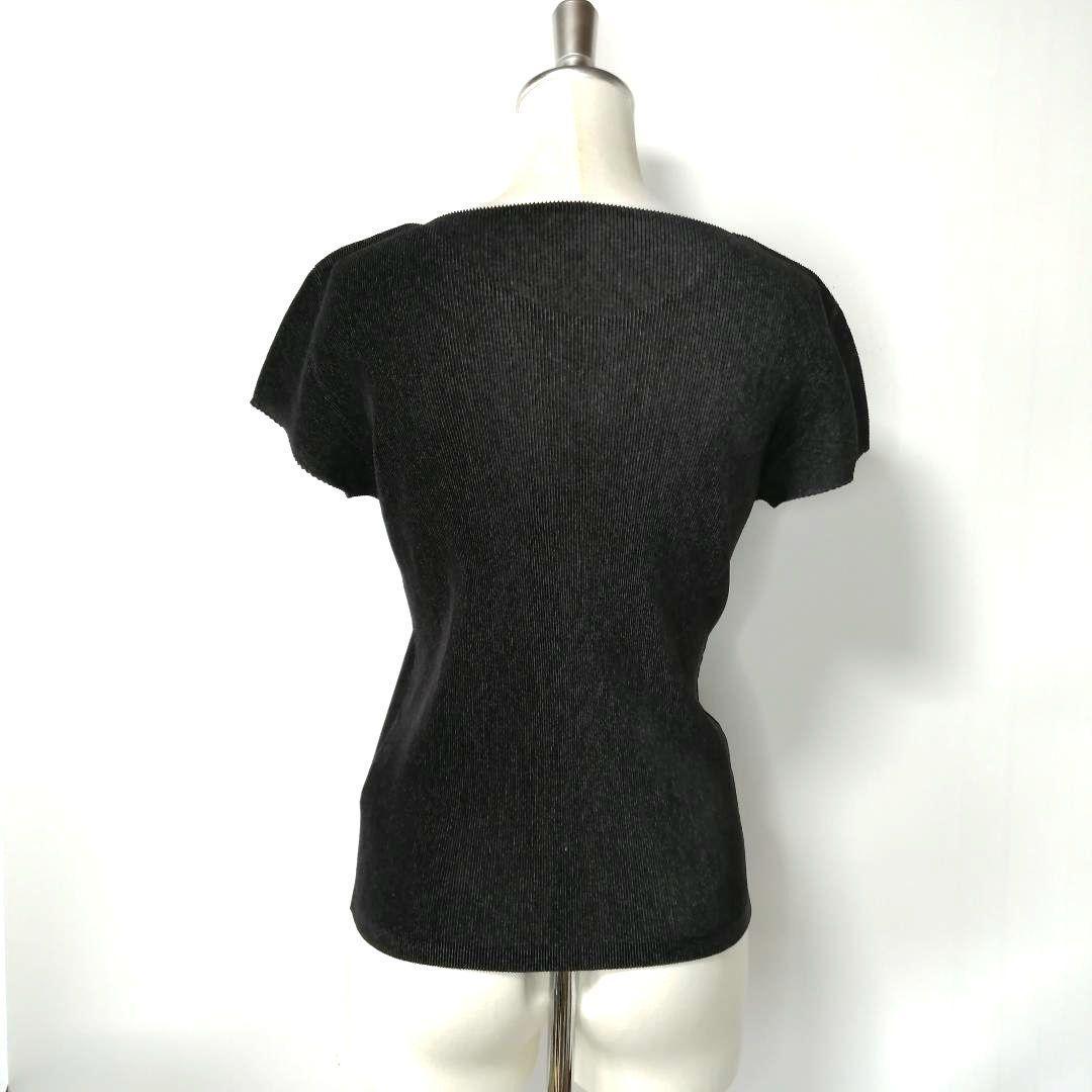PLEATS PLEASE イッセイミヤケ メッシュ 半袖トップス 2色セット