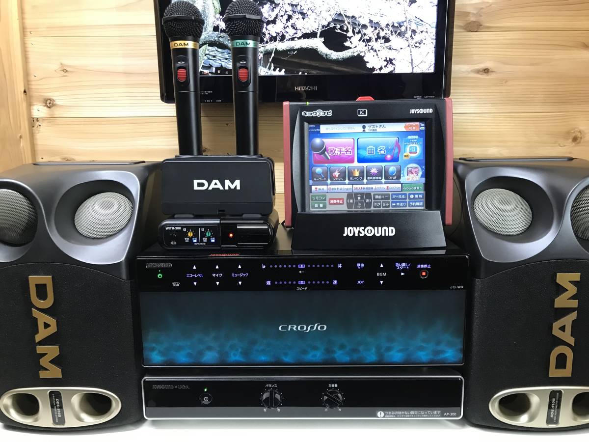 美品 JOYSOUND JS-WX クロッソ (ご家庭で使用可能) 簡単操作で無制限に