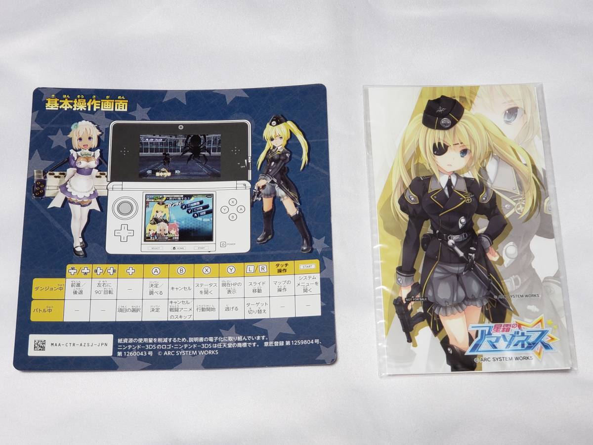 1円スタート ニンテンドー3DS 星霜のアマゾネス(ニンテンドー3DS専用