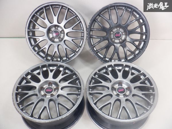bbs ホイール 鍛造 18インチ pcd100 7.5j オフセット50 4本 STI