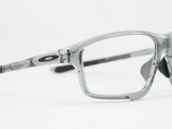 OAKLEY オークリー OX8080-0458 メガネフレーム クロスリンクゼロ POLISHED GREY SHADOW 度付きレンズ可 近視 遠視 乱視 老眼鏡 遠近両用