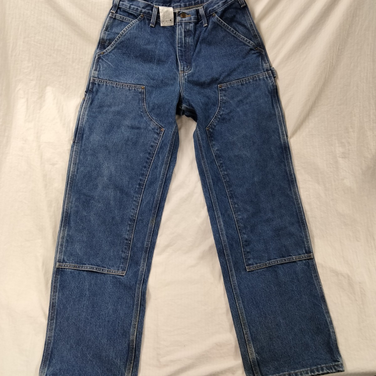 carhartt　カーハート　B73　DST　ダブルニーデニム　ペインターパンツ　Denim doubleknee painter 32 ダンガリー　dungaree ワークパンツ