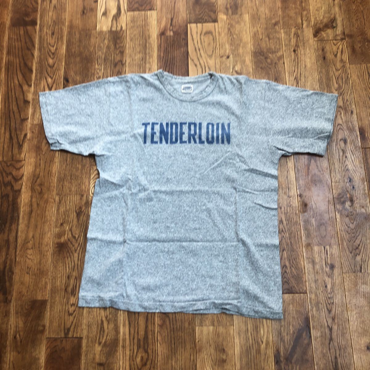 テンダーロイン Tシャツ ワークシャツ ワッペン チェーンステッチ M