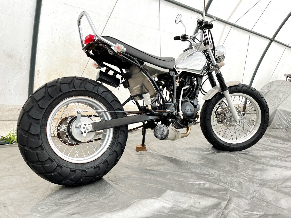 Yahoo!オークション - TW200E⁄ヤマハ ロンスイフルカスタムスタイル 