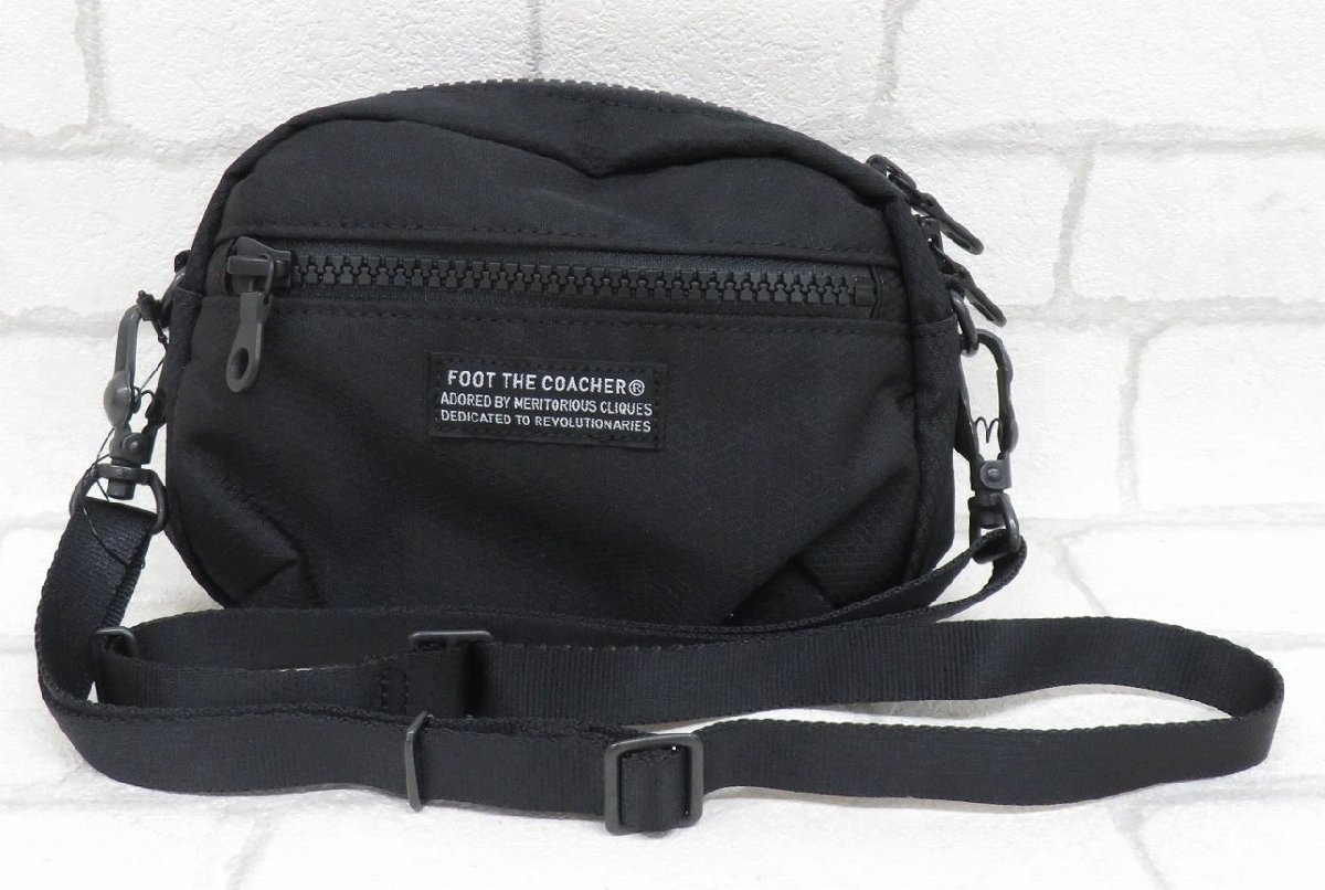 2A4017-3/未使用品 foot the coacher×PORTER ANARCHO POUCH フットザ 