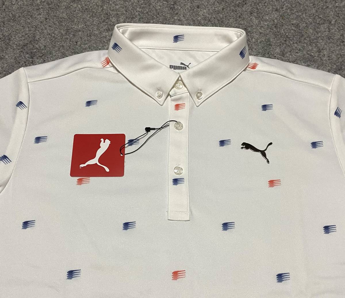 送料350円～◇新品◇PUMA GOLF プーマゴルフ◇XXLサイズ◇FORM STRIPEグラフィック SS ポロシャツ _2