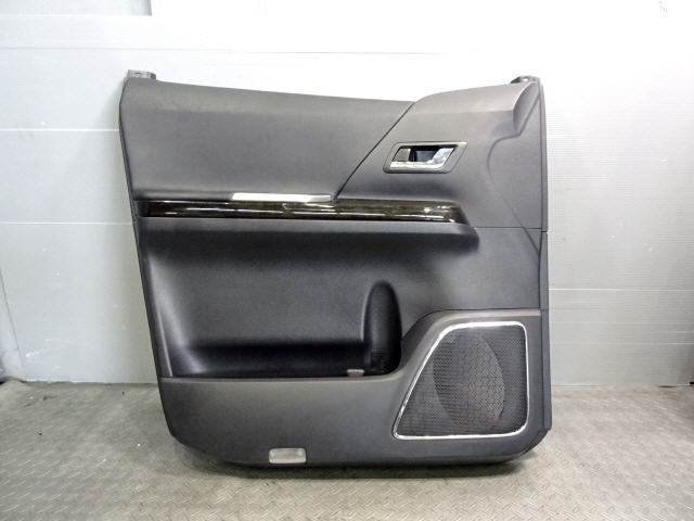 ヴェルファイア DBA-ANH20W F フロント 左 ドア 内張り 左前 後期 ゴールデンアイズII アルファード 99830km 1kurudepa