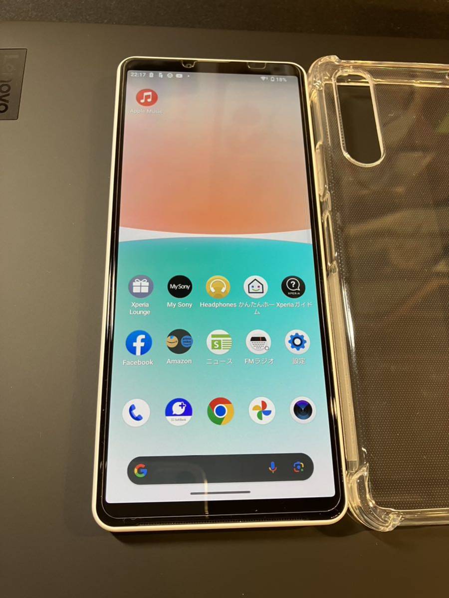 ☆SIMフリー Softbank Xperia 10 IV A202SO ホワイト 新古品 メモリ6GB  