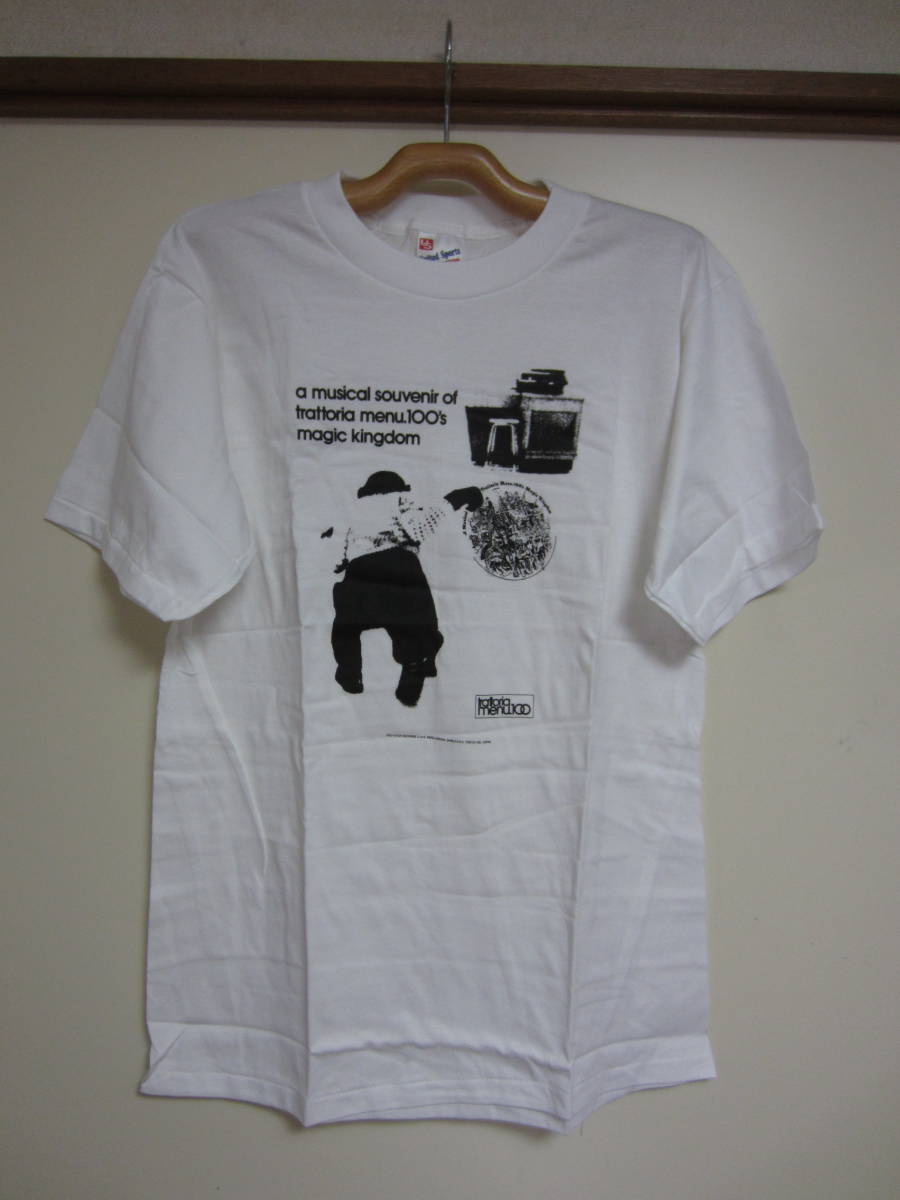 Trattoria Menu 100初回盤付属TシャツメンズLサイズ (未使用) Trattoria Menu 100初回盤付属TシャツメンズLサイズ (未使用)