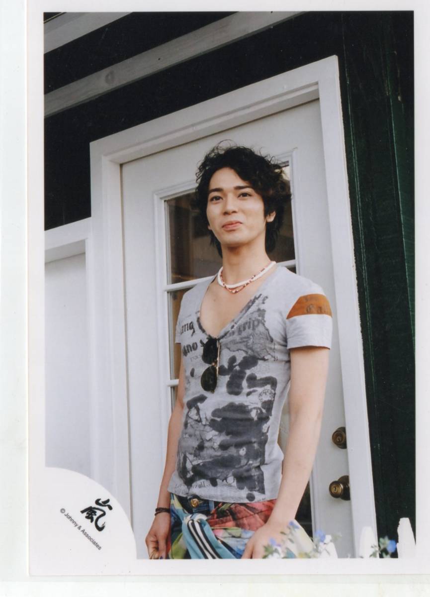嵐 公式写真 2006年 ハワイ L【松本潤】 嵐ロゴ(松本潤)｜売買され