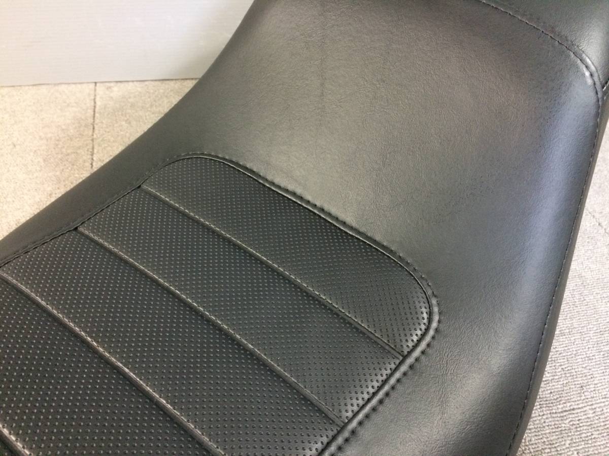 管理番号02552 【美品】 ハーレー 純正 シート ダブル タックロール 