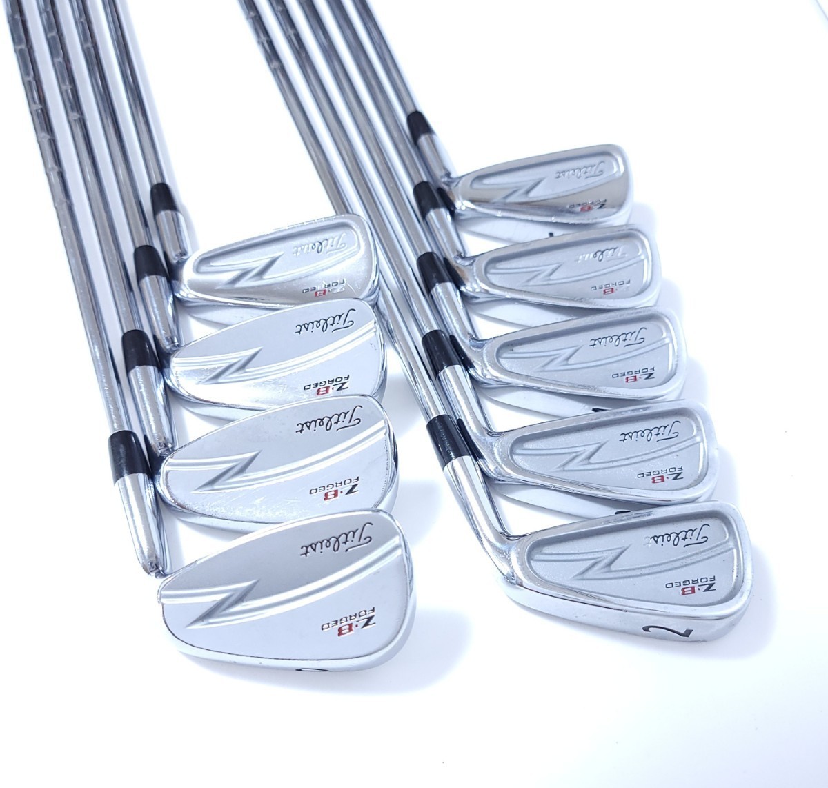 激レア 2i付き タイトリスト Z・B FORGED 9本セット NS PRO 950GH S ZB フォージド 絶版品 希少