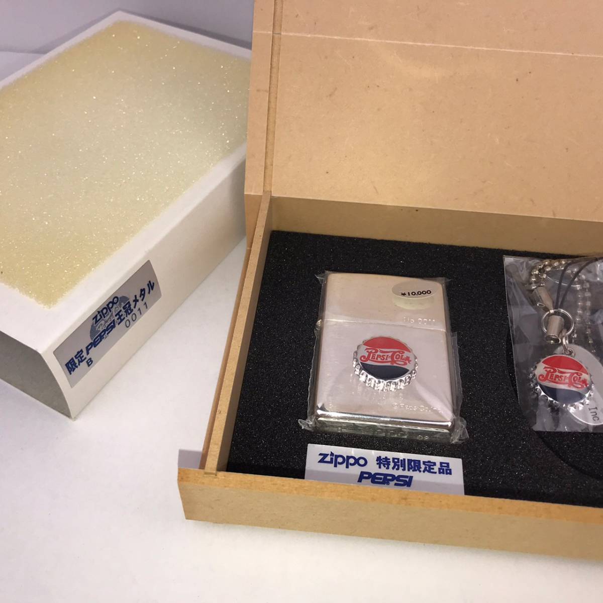 ZIPPO/ジッポー PEPSI/ペプシ 王冠メタルジッポー No.0178 02年製 ZIPPO/ジッポー PEPSI/ペプシ 王冠メタルジッポー No.0178 02年製