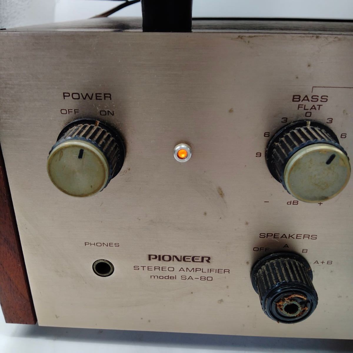 PIONEER パイオニア SA-80 TX-80 STEREO AMPLIFIER アンプ・チューナー 
