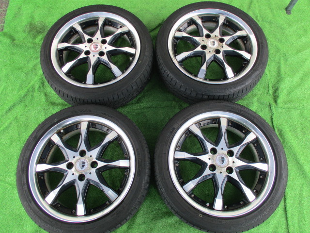 WORK ホイール！165/50R16 4穴5.5j 45 PCD100 軽自動車！ - タイヤ 