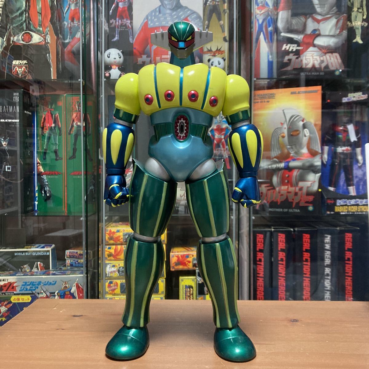 ggoo マーミット スーパーロボット烈伝 スーパーロボット列伝 鋼鉄ジーグ SR-05 ビッグサイズソフビフィギュア 高さ約38cm