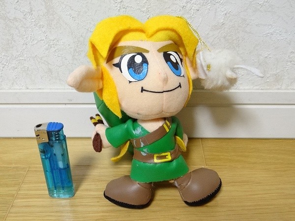 希少 非売品 90年代 ビンテージ タカラ 任天堂 ゼルダの伝説 時のオカリナ 18cm ぬいぐるみ レトロ 当時物