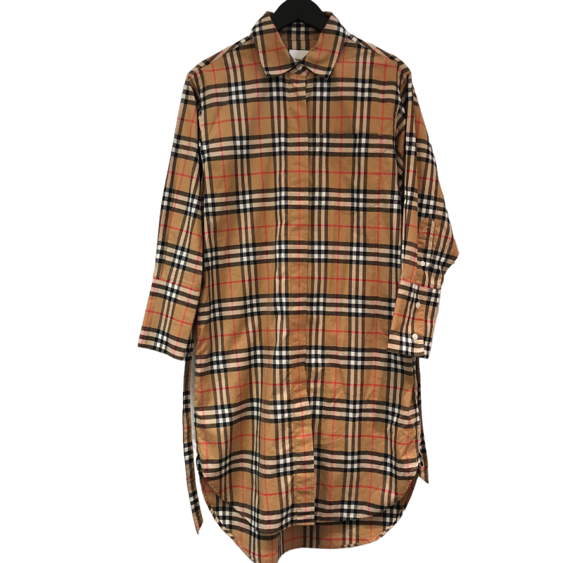 BURBERRY*バーバリーゴルフ シャツワンピース ノバチェック 襟 3 